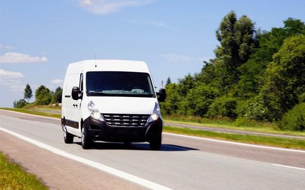 van insurance coverage normally includes restrictions on use for commercial purposes, for example as a courier or delivery van